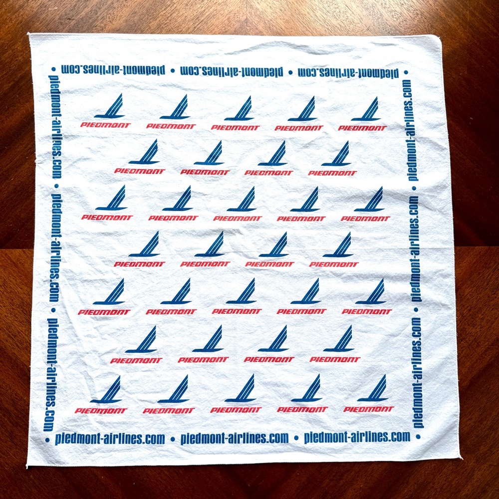 Vintage Piedmont Airlines Bandana